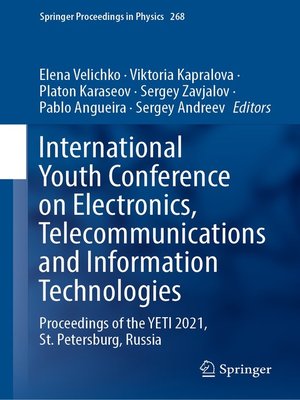 cover image of International Youth Conference on Electronics, Telecommunications and Information Technologies
